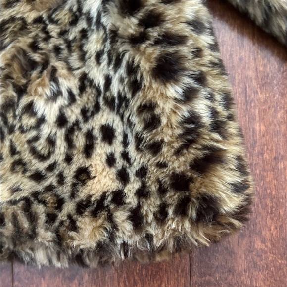 OshKosh B'gosh Kids Leopard Print Faux Fur Jacket, Size 18 Months - Picture 7 of 13
